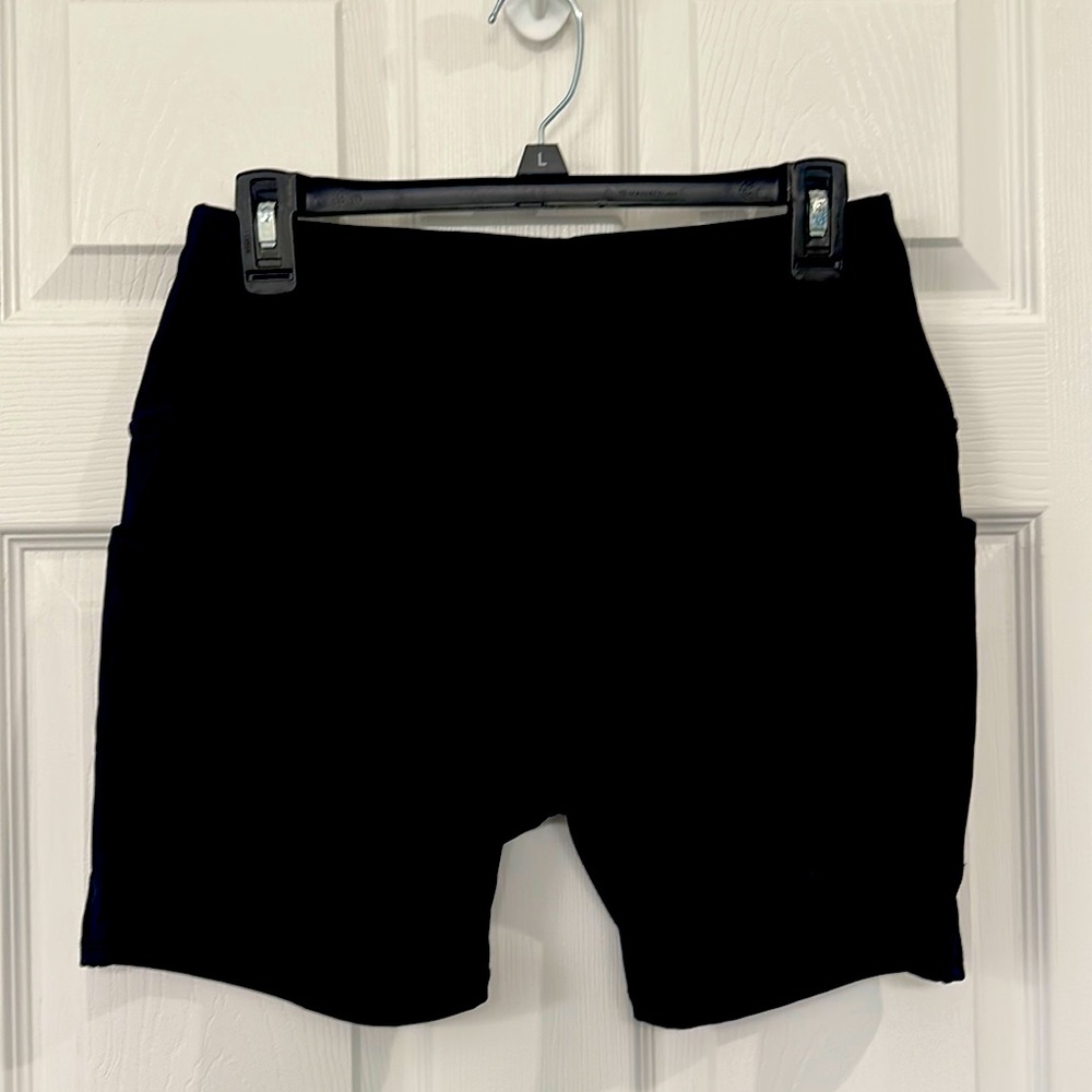 Black bike shorts